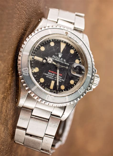 rolex red submariner history